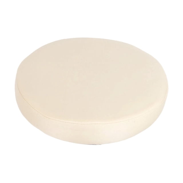 Fundas redondas impermeables de piel sintética para taburetes de bar. Fundas redondas de 35 cm (13,78 pulgadas) con elástico. Protegen los asientos desgastados y manchados. Fáciles de limpiar.