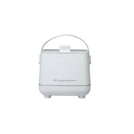 Frigidaire EFMIS308-WHITE 6-Can Retro Top-Opening Portable Beverage Cooler White
