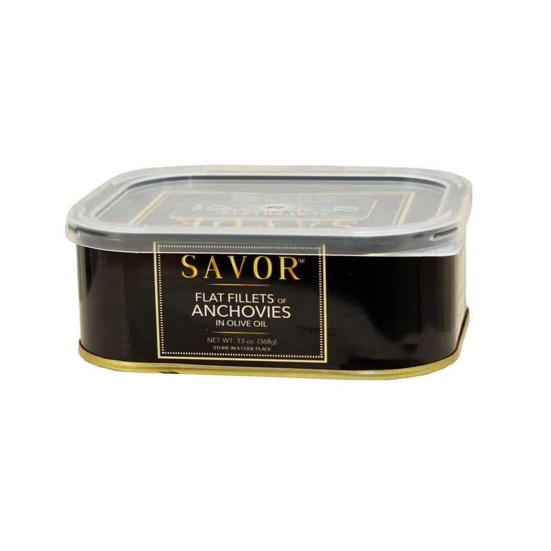 (Price/Pack)Savor Imports Anchovy Fillets In Olive Oil 13 Ounces Per