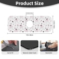 thumbnail image 2 of Pofeuu Cute Poodle Dog Print Splash Guard for Sink Faucet Sink Gadgets-Splash Guard Behind Faucet Drip Catcher for Kitchen, Bathroom,Sink Mat, 2 of 7