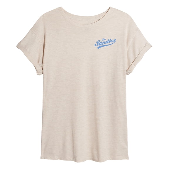 The Sandlot - Group Photo - Juniors Oversized Graphic T-Shirt