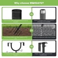 thumbnail image 2 of Squirrel Proof Bird Feeder Pole - Adjustable 47"-108" Heavy Duty Pole with Upgraded U-Shape Platform, 4 Hooks, Includes Birdbath & Tray for Outdoor Garden Yard, 2 of 8