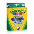 thumbnail image 3 of Crayola Ultra-Clean Washable Broad Line Markers, Assorted Colours 16 Count, 3 of 4