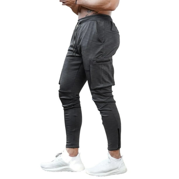 jogger sweatpants with zipper pockets