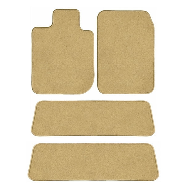 GGBAILEY Toyota Highlander Beige Classic Carpet Car Mats / Floor Mats