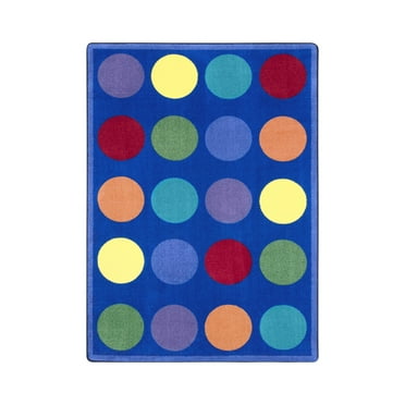 Joy Carpets Kid Essentials Choose A Color Multi 5'4" x 7'8"