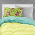 thumbnail image 2 of Watercolor Raddishes Fabric Standard Pillowcase, 2 of 2