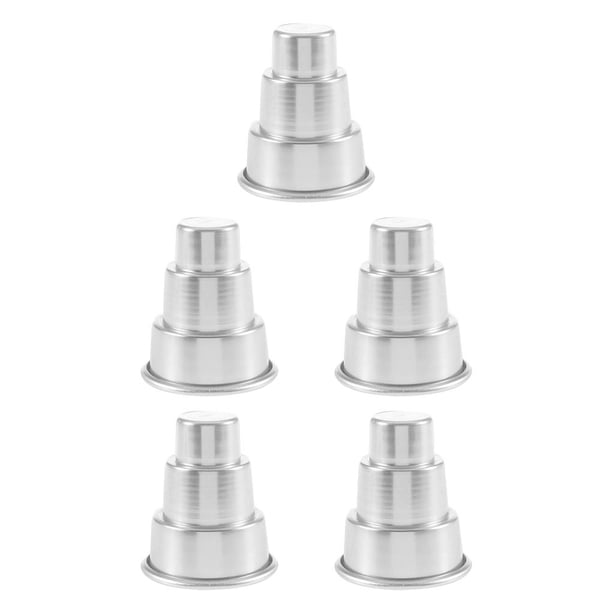 Advancent Molde para hornear pasteles de 3 niveles, molde para cupcakes de varios niveles, fiesta de bodas, accesorios de panadería para el hogar, Type2 NO2 Advancent CBP367036