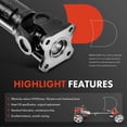 thumbnail image 4 of A-Premium Rear Complete Drive Shaft Prop Shaft Driveshaft Assembly Compatible with Toyota Tacoma 1995-2004, RWD, Manual Transmission, Replace# 371003D030, 4 of 8