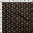 thumbnail image 4 of oneOone Cotton Cambric Black Fabric Floral Quilting Supplies Print Sewing Fabric By The Yard 56 Inch Wide, 4 of 5