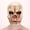 D, variant on Realistic Skeleton Mask with Moving Jaw,Scary Skull Mask for Halloween Christmas Role-Play Party