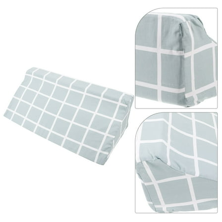 OUNONA Wedge Cushion for Bedridden Patient Cotton Assorted Color 1Pcs 19.7*9.4*5.9in for Supportive Sleeping