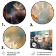 thumbnail image 3 of Designart "Morning Moments with Dandelions II" Floral Metal Wall Decor, 3 of 5