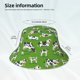 thumbnail image 3 of Balery Cows With Calfs Green Sombreros para el sol para hombre y mujer, sombrero de pescador con UPF 50+, 3 of 6