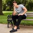 thumbnail image 6 of ShySun Mens Casual Oxfords Shoes Mesh Breathable Walking Work Sneakers Comfortable Lightweight, 6 of 10