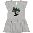 thumbnail image 3 of Inktastic Future Helicopter Pilot Girls Toddler Dress, 3 of 5