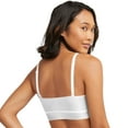 thumbnail image 2 of Hanes XL Cotton Long Line Pullover Bra, Navy Eclipse/Concrete (2 Pack), 2 of 4