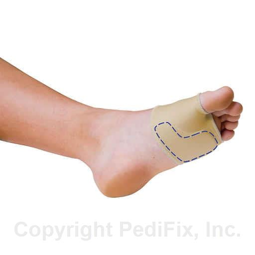 Pedifix Sesamoid Relief Sleeve, Small Left