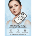 thumbnail image 3 of XSPLENDOR Premium Transparent Magnetic Case for iPhone 17/16/15/14/13/12/11 [Compatible with MagSafe] Ultra-Slim Shockproof Matte Protective Cover Stylish & Lightweight, 3 of 6