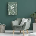 thumbnail image 2 of Canvas Wall Art - Design Fabrikken 'Green Grafica' Wall Art for Living Room, Bedroom, or Office Décor by Trademark Fine Art - 18 x 24 Inches, 2 of 4