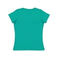 thumbnail image 2 of LAT - Women's Fine Jersey Tee - 3516, Jade, 3X, 2 of 4