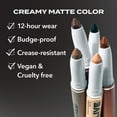 thumbnail image 6 of Hard Candy Eye Def Eyeshadow Stick, Matte, Creamy, Blendable Color. Black, 6 of 11