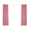 thumbnail image 1 of 1 cortina para ventana con elegantes paneles de cortina opacos de poliéster perforados con control de luz, 1 of 8