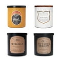 thumbnail image 2 of Manly Indulgence - Bestseller Quartet - Scented Jar Candle Pack of 4 - 15oz/16.5oz - 240h burn, 2 of 4