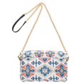 thumbnail image 2 of FORMRS Women Crossbody Purse with Chain Strap Vegan Leather Shoulder Handbag, Navy Blossom Mosaic, 2 of 7