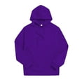 thumbnail image 3 of Mens Hoodies Soild Color Pullovers ,Spring Winter Oversize Loose Hoodie Casual Sweatshirt ,Long Sleeve Full Zip Hooded With Pocket Outerwear Clothes XXXL, 3 of 5