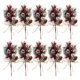 thumbnail image 5 of Decoraciones navideñas Suministros festivos y para fiestas Ramo de flores de bayas de pino artificial de Navidad Adorno de decoración navideña, 5 of 6