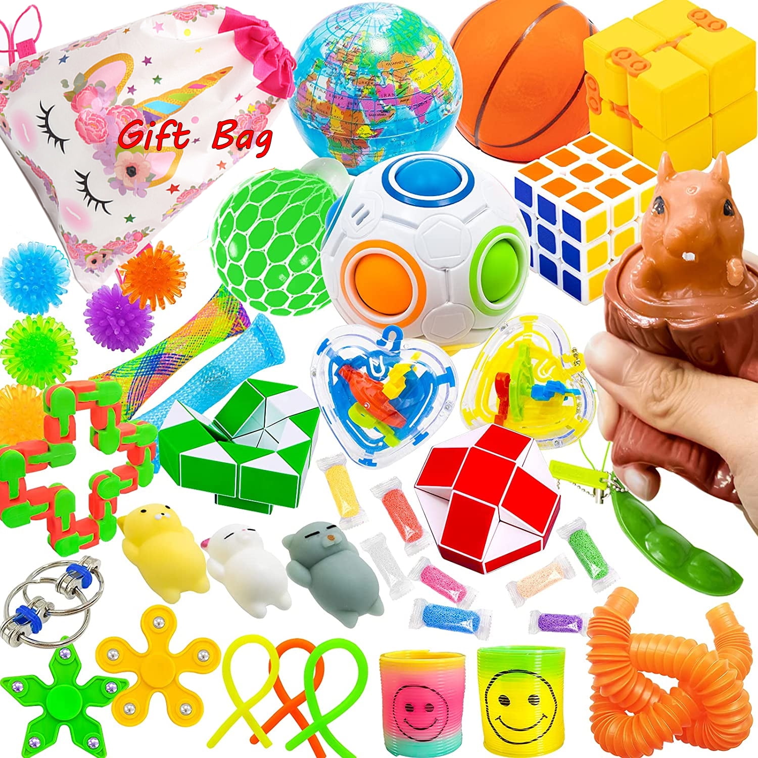 5-40Pcs Fidget Sensory Toys Set Autism ADHD Stress Relief Special Need Education 