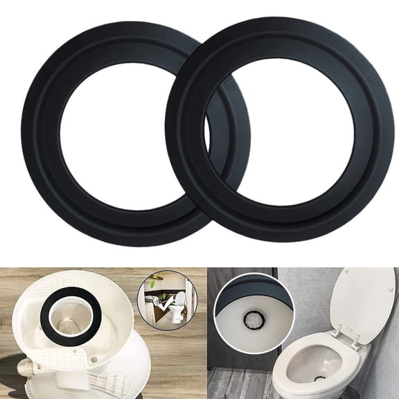 2Pcs Toilet Flush Ball Seal 385311658 Replacement For Dometic 300 310 320 RV