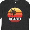 thumbnail image 4 of Inktastic Maui Hawaii Vacation Boys or Girls Long Sleeve Toddler T-Shirt, 4 of 5