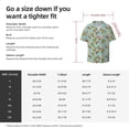 thumbnail image 5 of Yiaed Hot Dog Pizza Print Mens Casual Wrinkle Free Shirts Short Sleeve Button Down Summer Stretch Dress Shirt-XX-Large, 5 of 5