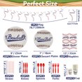 thumbnail image 2 of Baseball Party Supplies - Baseball Tableware Kit Including Plates, Cups, Napkins, Spoons, Tablecloth, Banner, Sports Party Pack for Kids, Baseball Fans Birthday Decor, 2 of 7