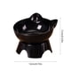 thumbnail image 3 of Cuenco elevado para perros y gatos con soporte de cuello a 15° - Plato inclinado para comida antiasfixia para razas de cara plana, base antideslizante con peso, cuenco fácil de limpiar, 3 of 6