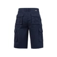 thumbnail image 3 of Coevals Club Men's Cargo Outdoor Work Relaxed Fit Multi-Pocket Cotton Solid Shorts (42, Dark Blue, #4), 3 of 7