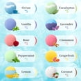 thumbnail image 3 of Set de 50 bombas de baño TranquilBliss con 10 aromas para mujeres y niños, 3 of 7