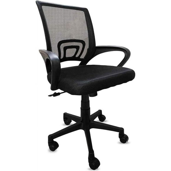 MotionGrey Mesh Office Chair, Computer Desk Chair, Breathable Ergonomic Office Chair with Adjustable Head & Armrest & Lumbar, Computer Chair - Home Office Chair (Black)
