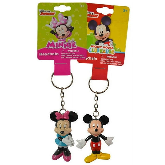 Keychain Clubhouse Mickey and Minnie Keychain 2 items
