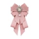 thumbnail image 1 of Broche con lazo de cinta, broche de pajarita, broche con lazo preanudado, broche decorativo moderno para dama Rosa, 1 of 9