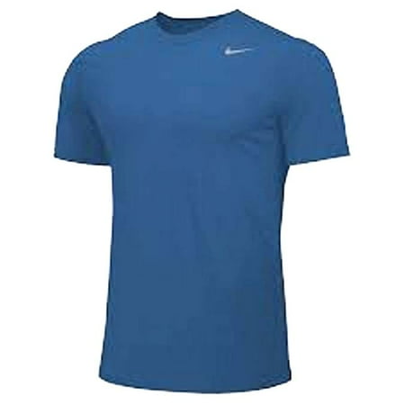 Nike Dri-Fit Legend Men Training T-Shirt Lightweight Tee Royal Blue Medium - NEW