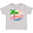 thumbnail image 3 of Inktastic I Love California with Ocean and Palm Trees Boys or Girls Toddler T-Shirt, 3 of 5