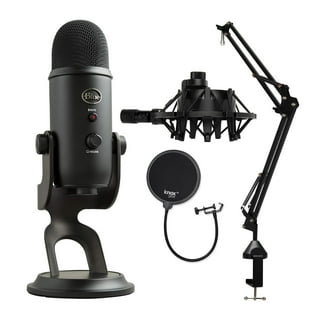 Logitech - Blue Yeti Game Streaming USB Condenser Microphone Kit with Blue  VO!CE, Exclusive Streamlabs Themes, Custom Pop Filter