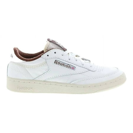 Mens Reebok CLUB C 85 VINTAGE Shoe Size: 3.5 Chalk - Alabas - Brubrw Fashion Sneakers