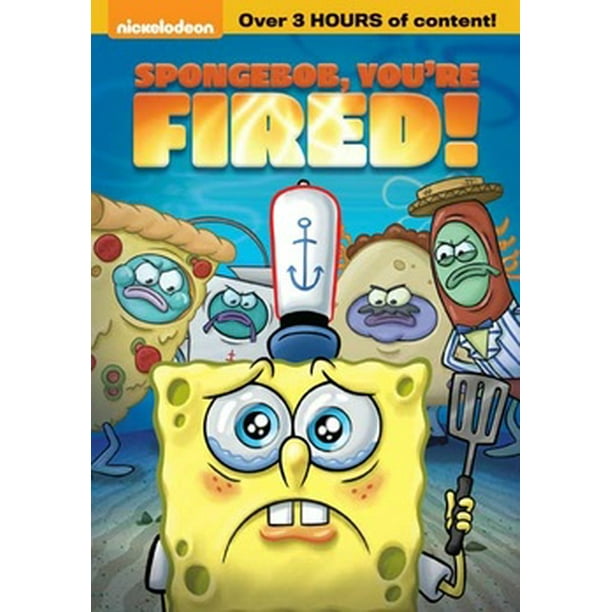 Spongebob Squarepants Spongebob You Re Fired Dvd Walmart Com Walmart Com