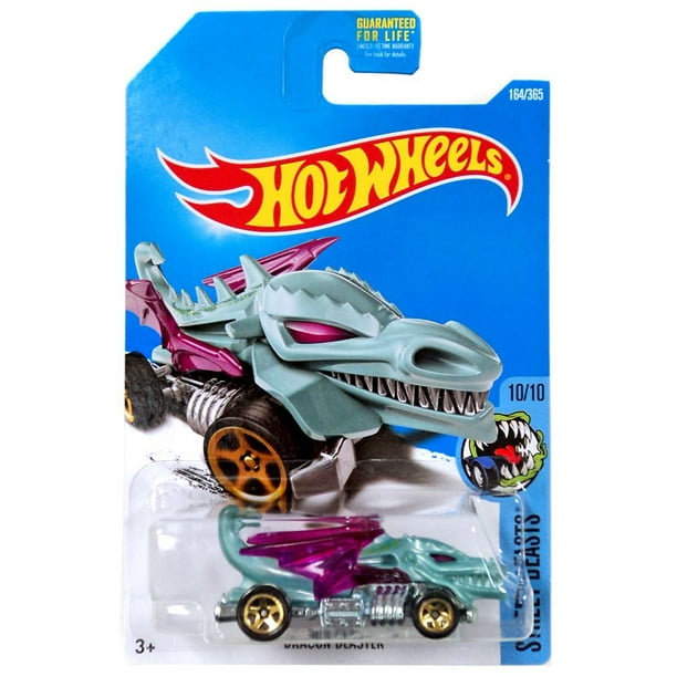 Hot Wheels Street Beasts Dragon Blaster DieCast Car [10/10] Walmart