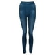 thumbnail image 1 of Gibobby Pantalones vaqueros cortos para mujer Fitness Pantalones Longitud Mujer Tamaño Leggings Pocket Jeans de mujer (Azul, L), 1 of 5