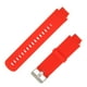 thumbnail image 4 of Correa de repuesto para reloj inteligente, correa de silicona de un solo color para Amazfit Verge 3, color rojo, 4 of 5